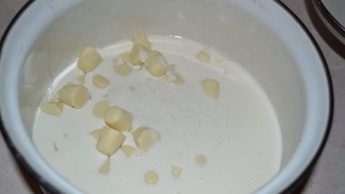 тарт два шоколада