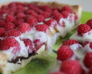 Тарт малиновый