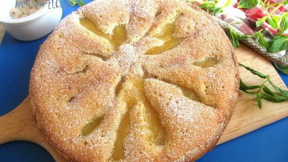 Рецепт Тарта с франжипаном и карамелизованной грушей