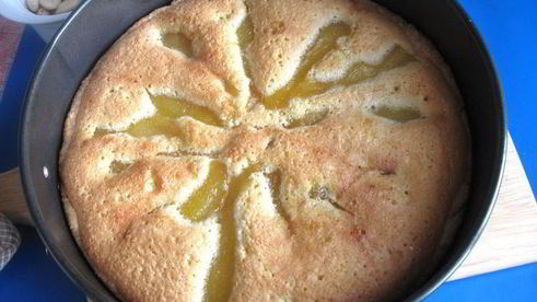 тарт с франжипаном и карамелизованной грушей