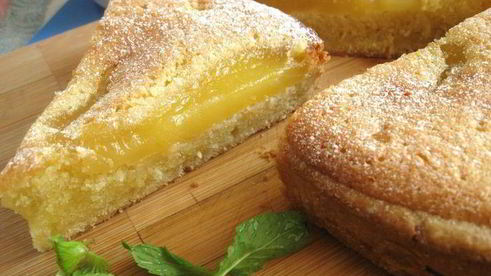 тарт с франжипаном и карамелизованной грушей