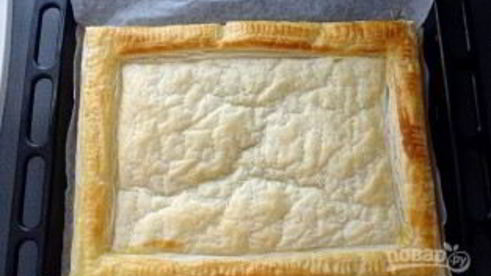 тарт с грибами и ветчиной