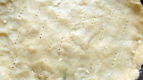 тарт с маскарпоне, инжиром и медовым соусом