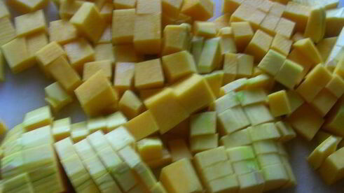 тарт с пряной тыквой, медом и карамелизированным миндалем