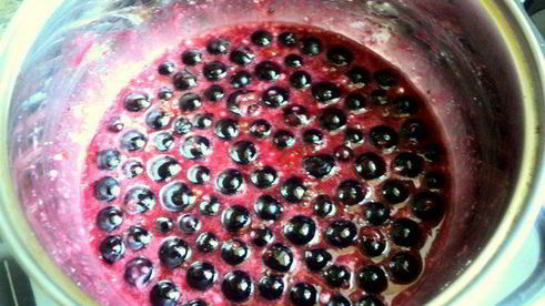 тарт со смородиной и творогом