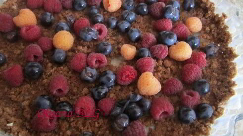 тарт ягодно-творожный