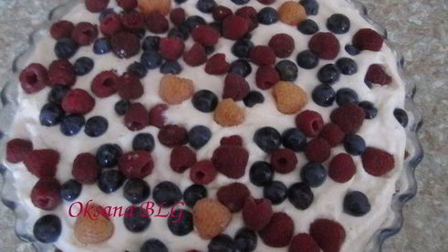 тарт ягодно-творожный