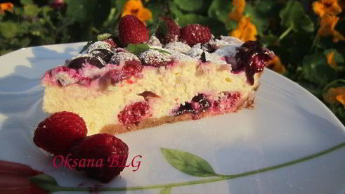 тарт ягодно-творожный