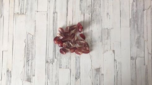 тартинки с виноградом