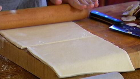 тарты с грибами и тимьяном