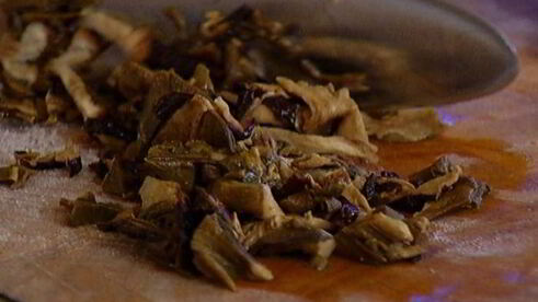 тарты с грибами и тимьяном