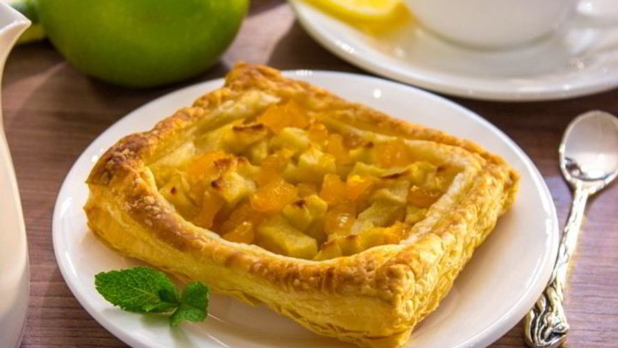 Рецепт тартов с тыквой и яблоками