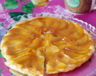 Тонкий тарт татен