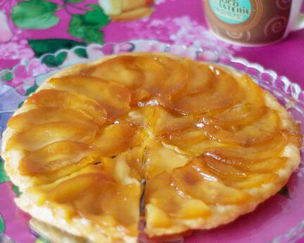 Тонкий тарт татен