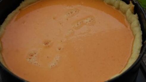 тыквенно-карамельный тарт