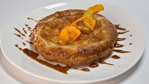 яблочно-апельсиновый тарт