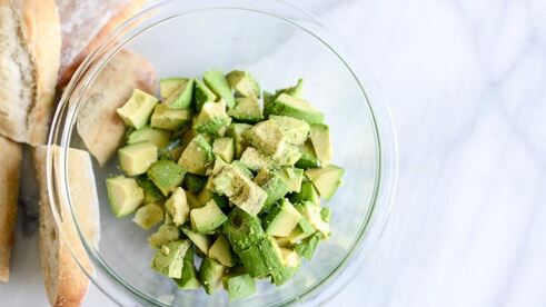 тосты с авокадо