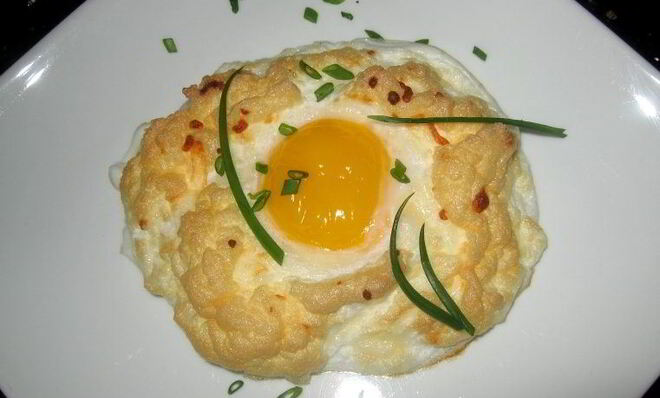 Диетическая яичница