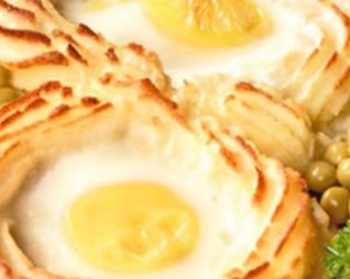 Глазунья в кольце