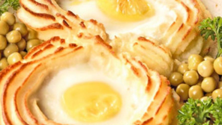 Рецепт глазуньи в кольце