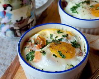 Глазунья в микроволновке