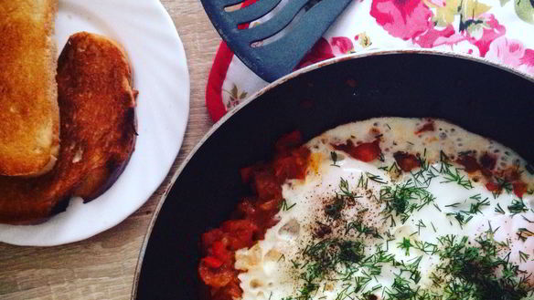 Рецепт Израильской яичницы Шакшука