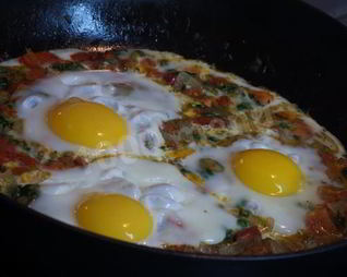 Шакшука еврейская яичница