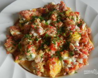 Вкусная яичница