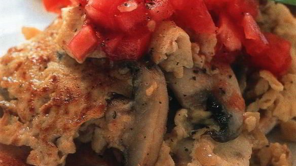 Рецепт Яичницы-болтуньи из страусового яйца