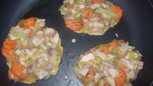 яичница фу йонг с китайской капустой