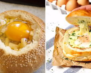 Яичница на завтрак