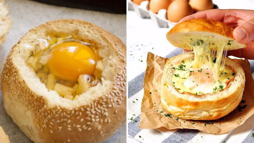 Рецепт яичницы на завтрак