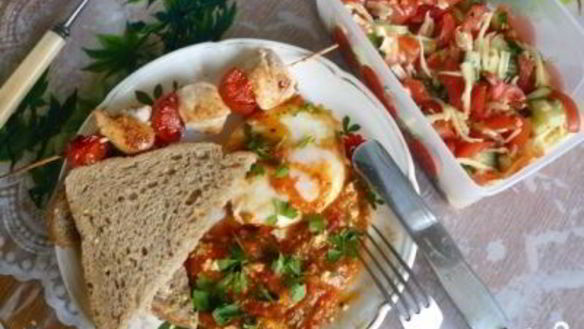 Рецепт Яичницы по-грузински