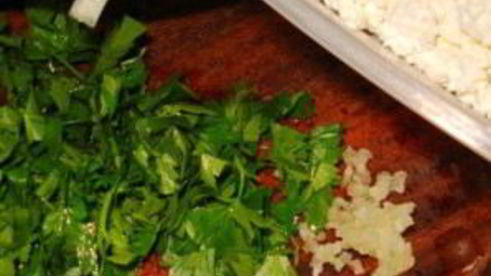 яичница с кабачками