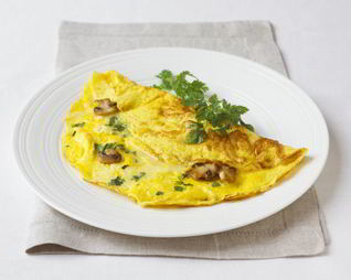 Яичница с молоком