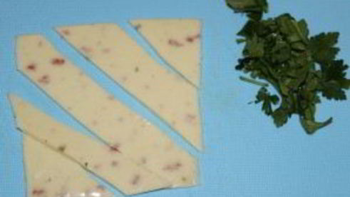 яичница с сыром плавленным