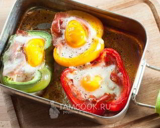 Яичница в духовке