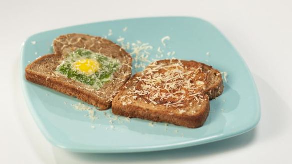 Рецепт Яичницы в тостовом хлебе