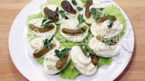 закуска для деда мороза