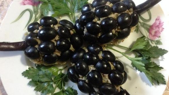 Рецепт Закуски Граната-лимонка