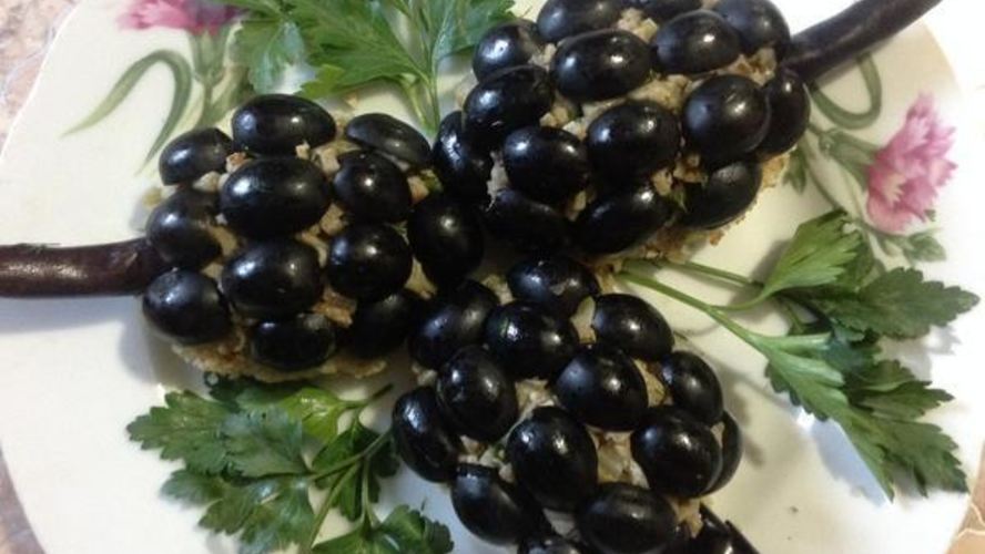 Рецепт закуски граната-лимонка