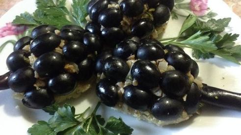 закуска граната-лимонка