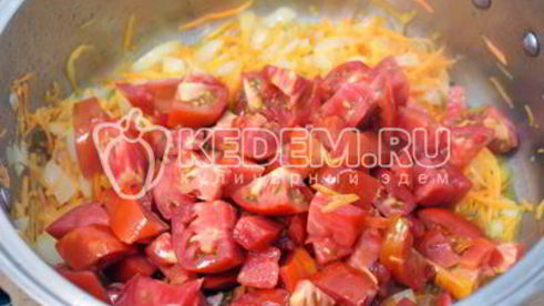 закуска из белых баклажан с морковью