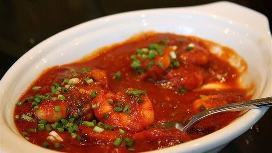 Рецепт закуски из креветок, томата и водки