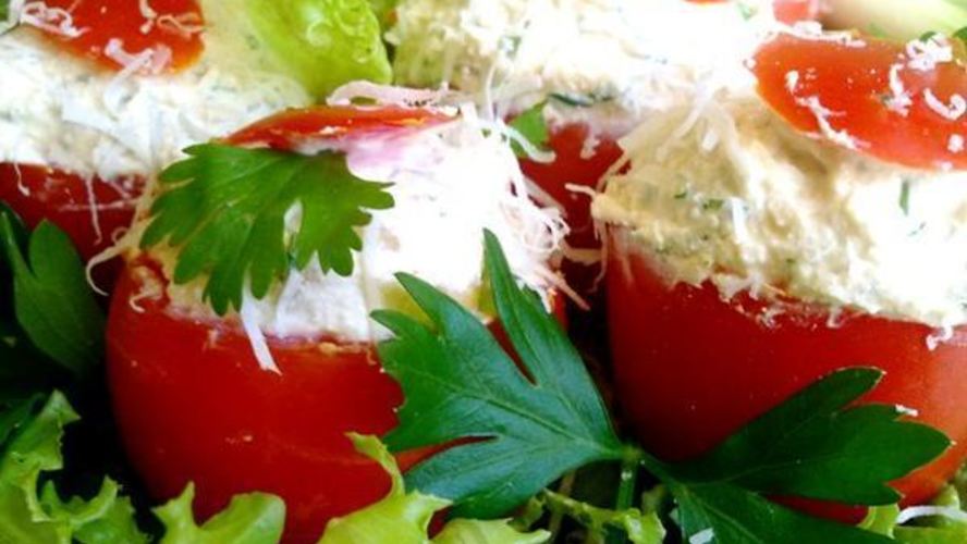 Рецепт закуски из помидор