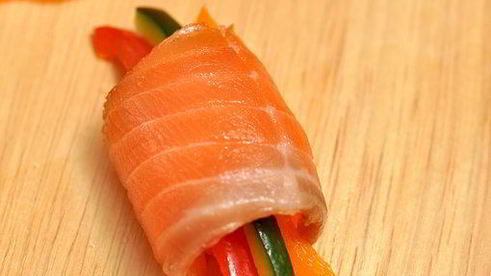 закуска из семги калейдоскоп