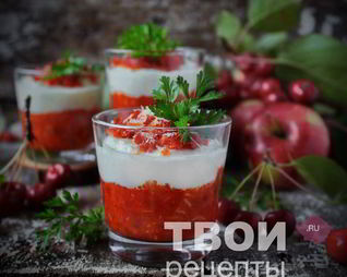 Закуска из яблок