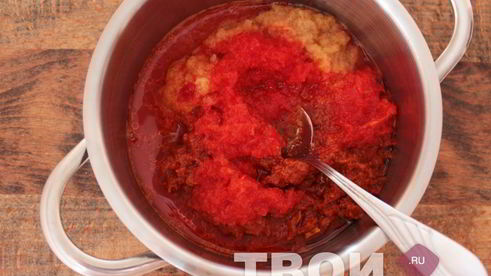 закуска из яблок