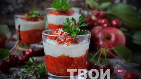 закуска из яблок