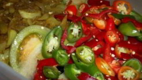 закуска из зеленых помидоров